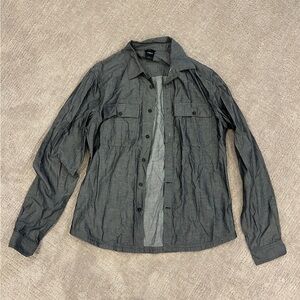 Nau Charcoal Lightweight Shirt Jacket